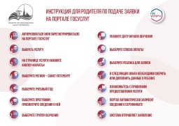 Подача заявки на портале Госуслуги